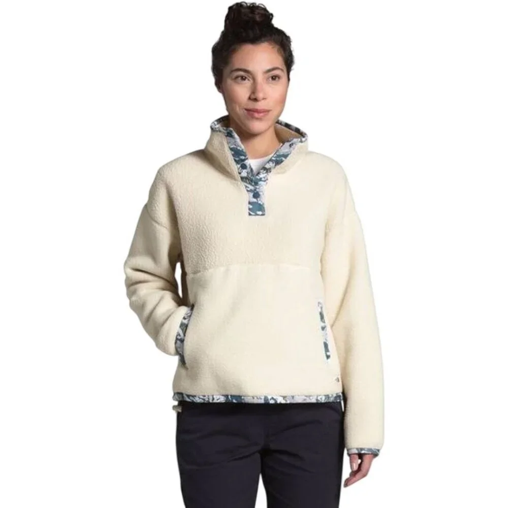 The North Face X Liberty Fabric Cragmont Fleece 1/4 Snap Pullover Size XL